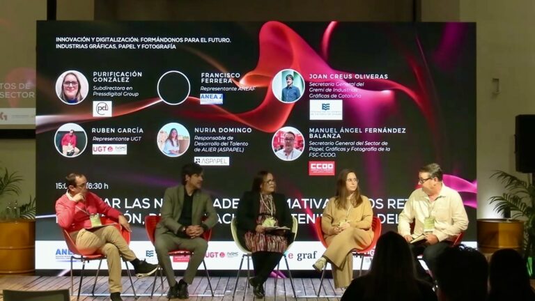 Así fue la Jornada sobre innovación y digitalización en las industrias gráficas, papel y fotografía