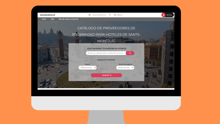 Lanzamiento del Catálogo de Proveedores de Proximidad para Hoteles de Sants-Montjuïc (CataProX)