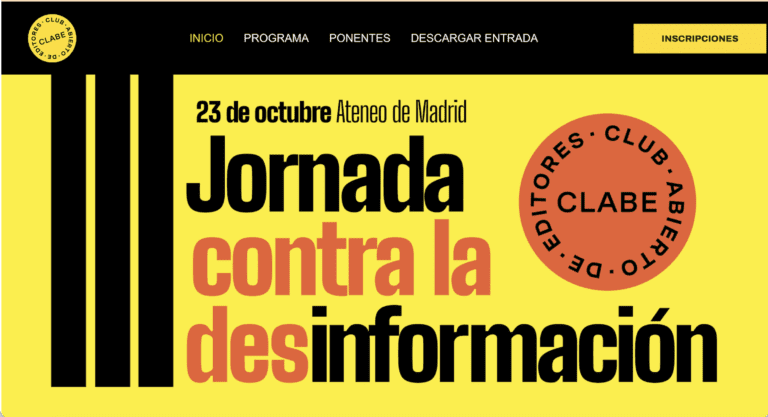 III Jornadas contra la Desinformación: gestión digital y desarrollo web