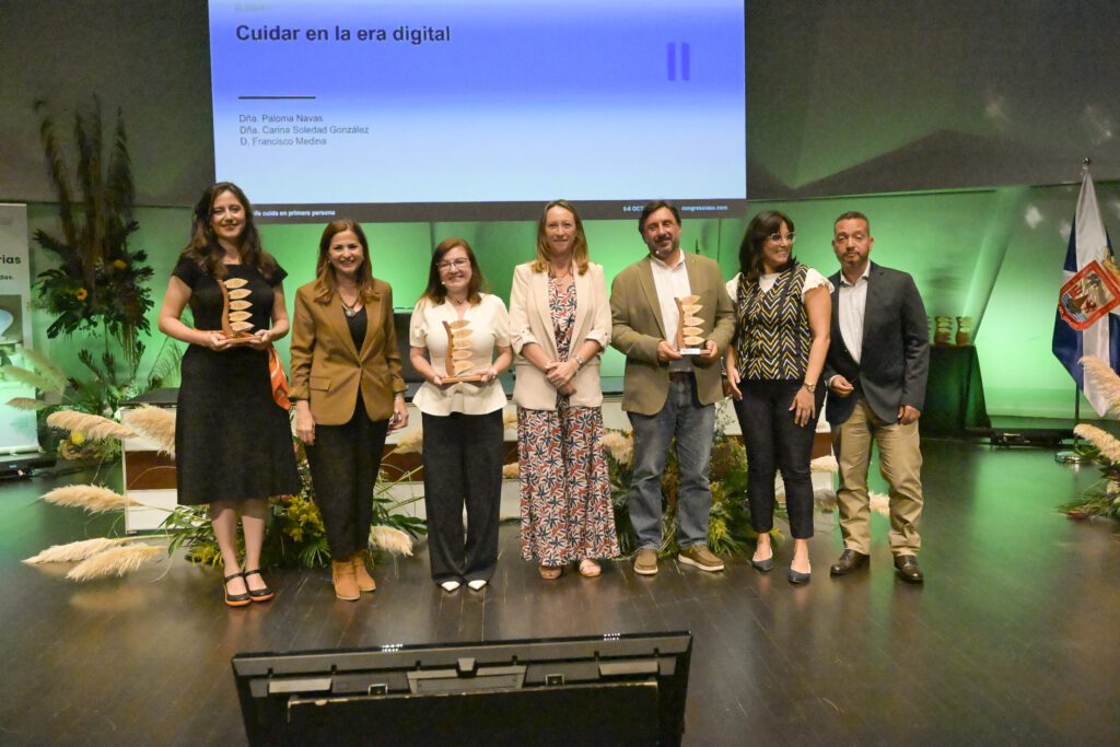 Grupo de ponentes del II Congreso Insular de Experiencias Sociosanitarias